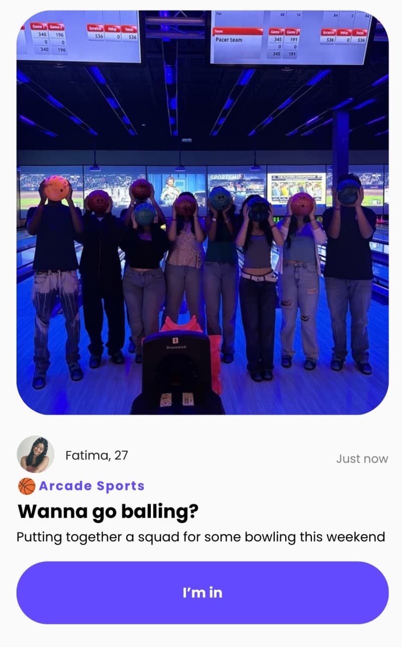 Wanna go balling?